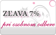 zľava 7% pri osobnom odbere