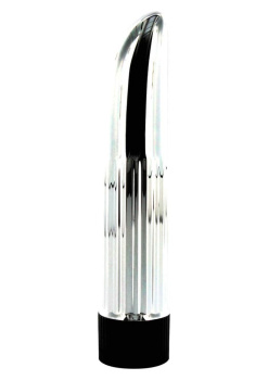 SEVCR00924/30-25048-X-SILVER Plastový vibrátor Lady Finger