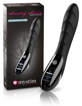 585645 Elektrostimulačný vibrátor Mystim Sizzling Simon Black Edition