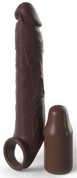 5002605 Návlek na penis 3“ Silicone X-tension with Strap