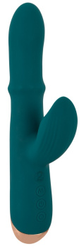 5402069 Prirážací vibrátor Thumping Rabbit Vibrator with Moving Ring