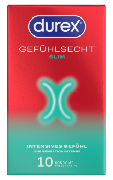416983 Durex Gefühlsecht Slim kondomy 10 ks