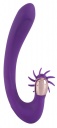 594407 Hrejivý vibrátor so stimulátorom klitorisu Javida 