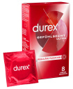 414700 Kondómy Durex Gefühlsecht Ultra 8 ks