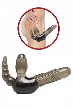 540633 Připínací penis bez postroje s análním kolíkem