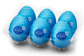 5000394 Set masturbátorů Tenga Egg Wavy II Cool Edition