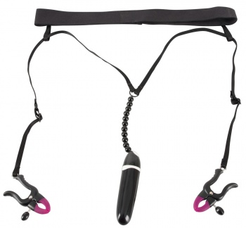 592617 String s vibrátorem Bad Kitty