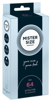 413798 Kondomy 64 mm Mister Size