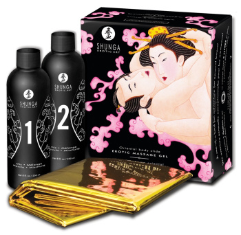 628166 Shunga Oriental Body Slide Strawberry Sparkling Wine
