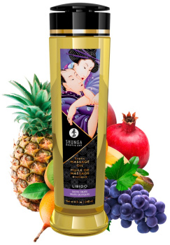 627291 Masážní olej Shunga Libido Exotic Fruits