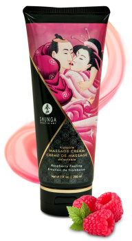 627607 Masážní krém Shunga Kissable Raspberry Feeling