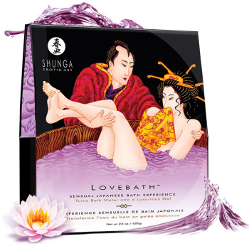 628107Japonská perličková koupel Shunga Love Bath Sensual Lotus