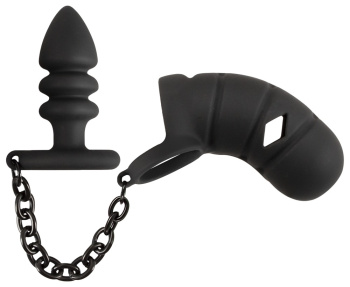556300 Klec na penis s análním kolíkem