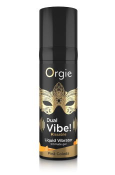 628999 Intimní gel Orgie Dual Vibe! Pina Colada