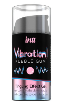 630896 intt Vibration! Bubble Gum stimulační gel