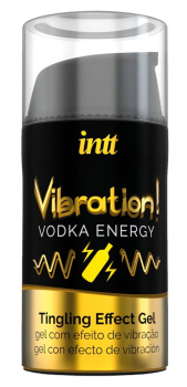 630918 intt Vibration! Vodka Energy Drink stimulační gel