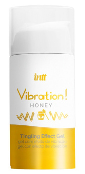 630993 intt Vibration! Honey stimulační gel