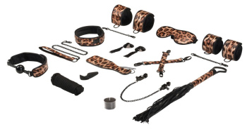 24937138001 Liebe Seele Leopard Print bondage set