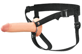 547808 Fantasy X-Tensions Elite Hollow Silicone Strap-on 7