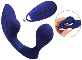 558486 Vibrátor do kalhotek s análním vibrátorem