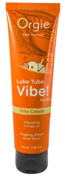 629952 Orgie Lube Tube Vibe! Pina Colada