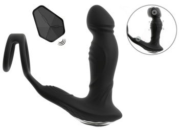 5405513 Pohyblivý vibrátor na prostatu s krúžkom