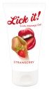 625736 Masážní gel Lick it! jahoda